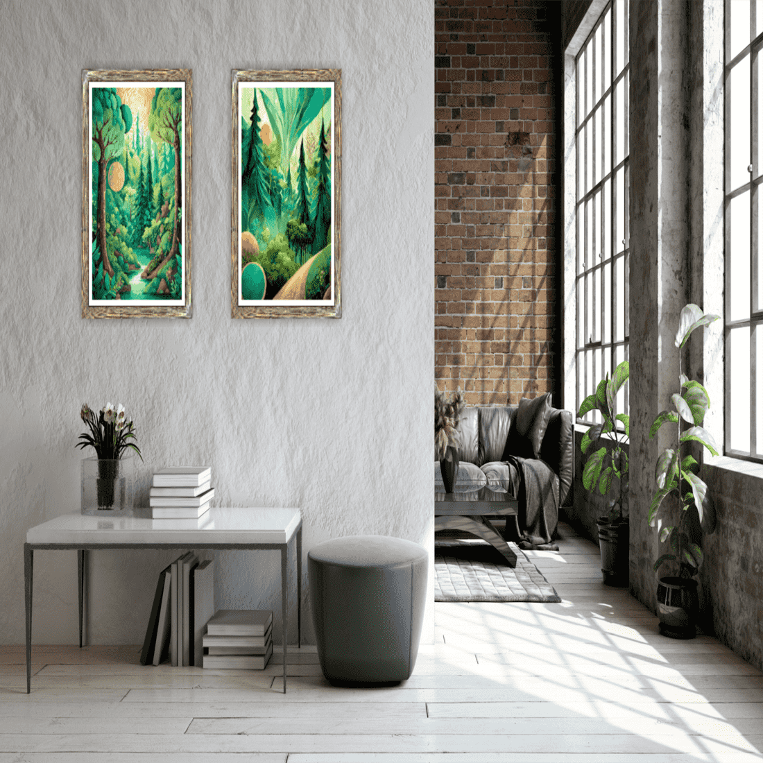Nature's Tapestry: Enchanting Wall Art Celebrating Earth's Beauty preview image.