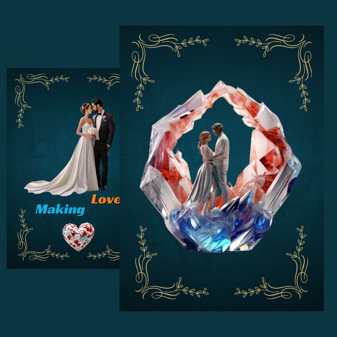 Wedding Card & Template Master Bundle Buy Now by Gomens USA preview image.