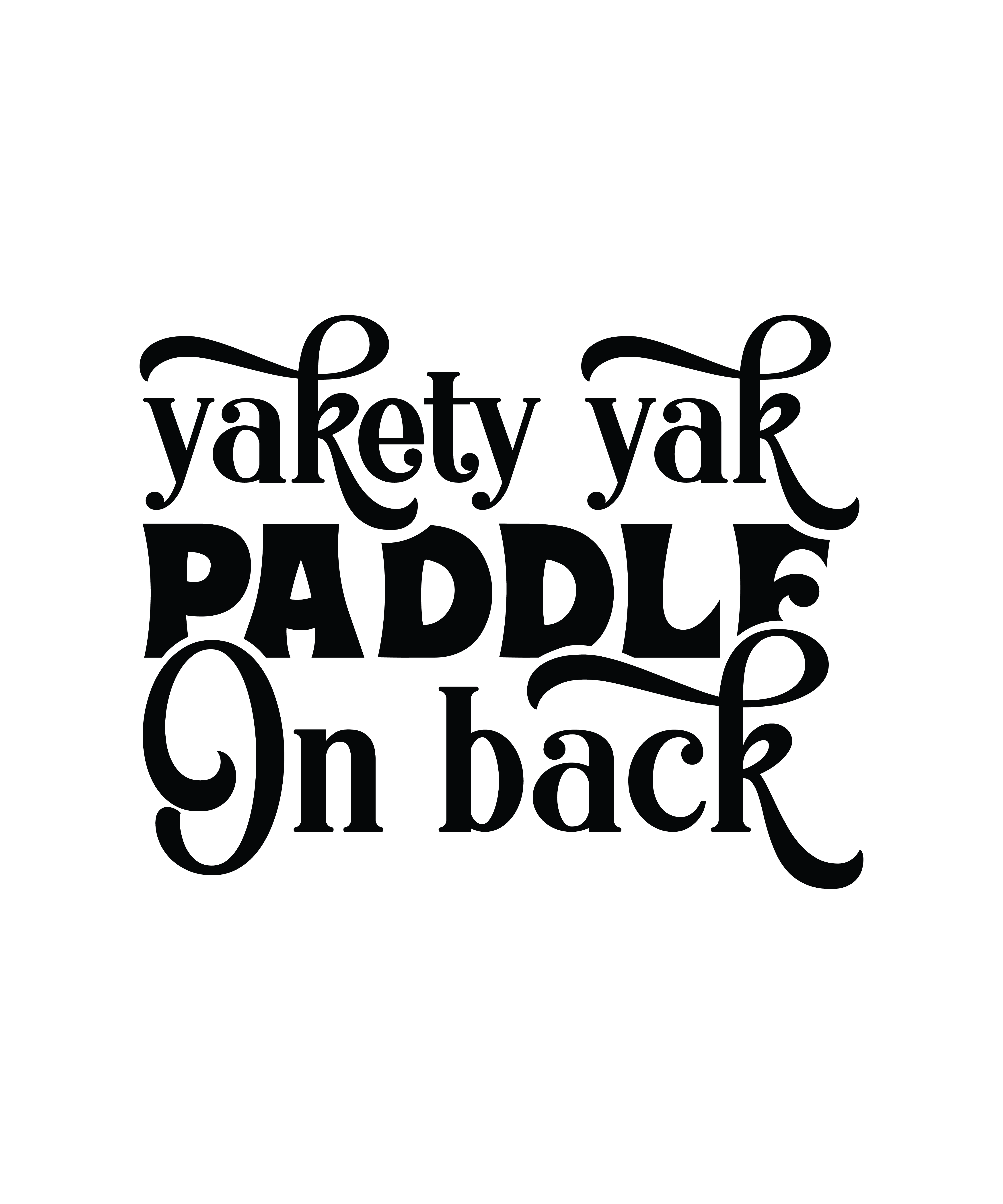 yakety yak paddle on back 01 686