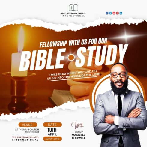 1 Instagram sized Canva Bibel Study Design Template Bundle – $4 cover image.