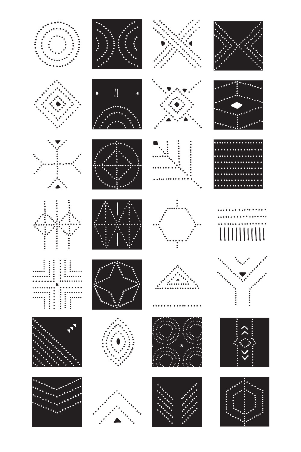 Dotted Vector Patterns Tiles pinterest preview image.