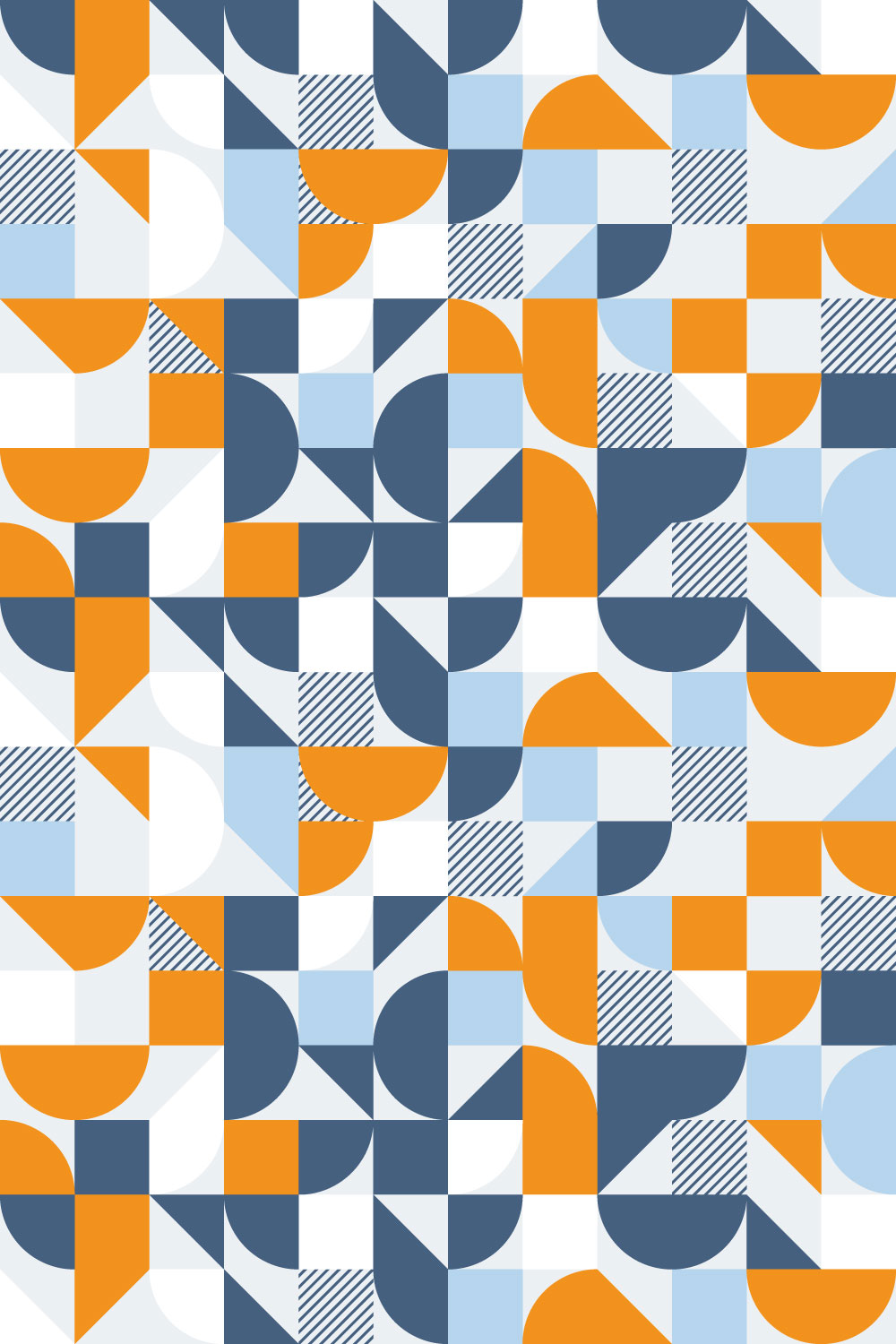 Geometric Tracery Seamless Patterns pinterest preview image.
