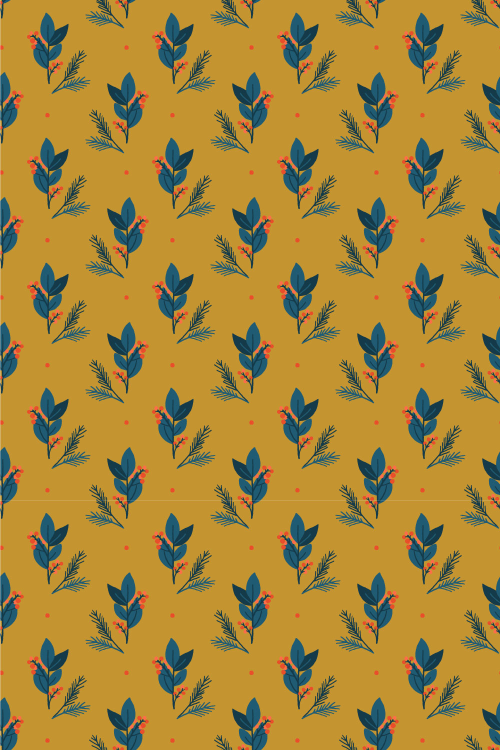 Gift Box Seamless Pattern pinterest preview image.