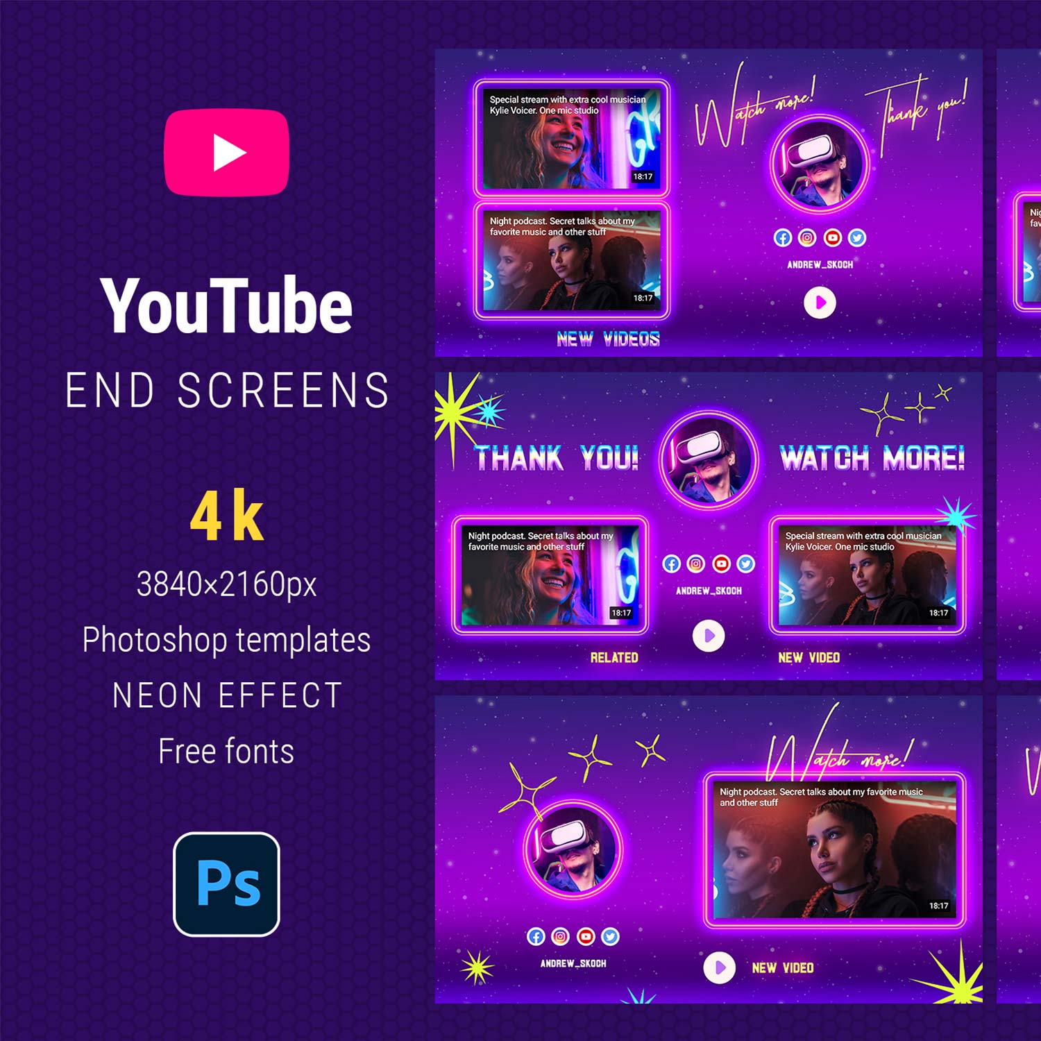 YouTube End Screens cover image.