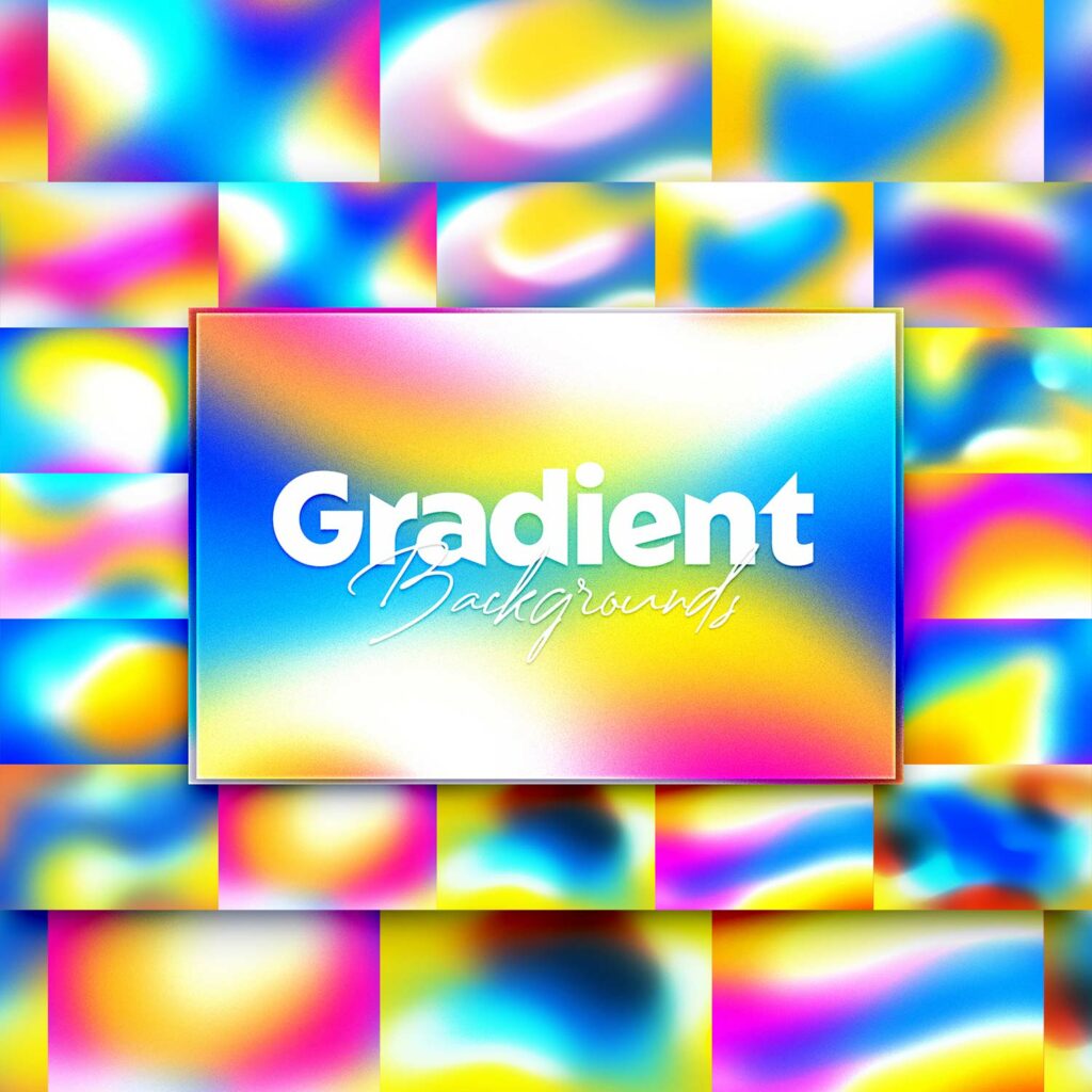 Gradient Backgrounds - MasterBundles