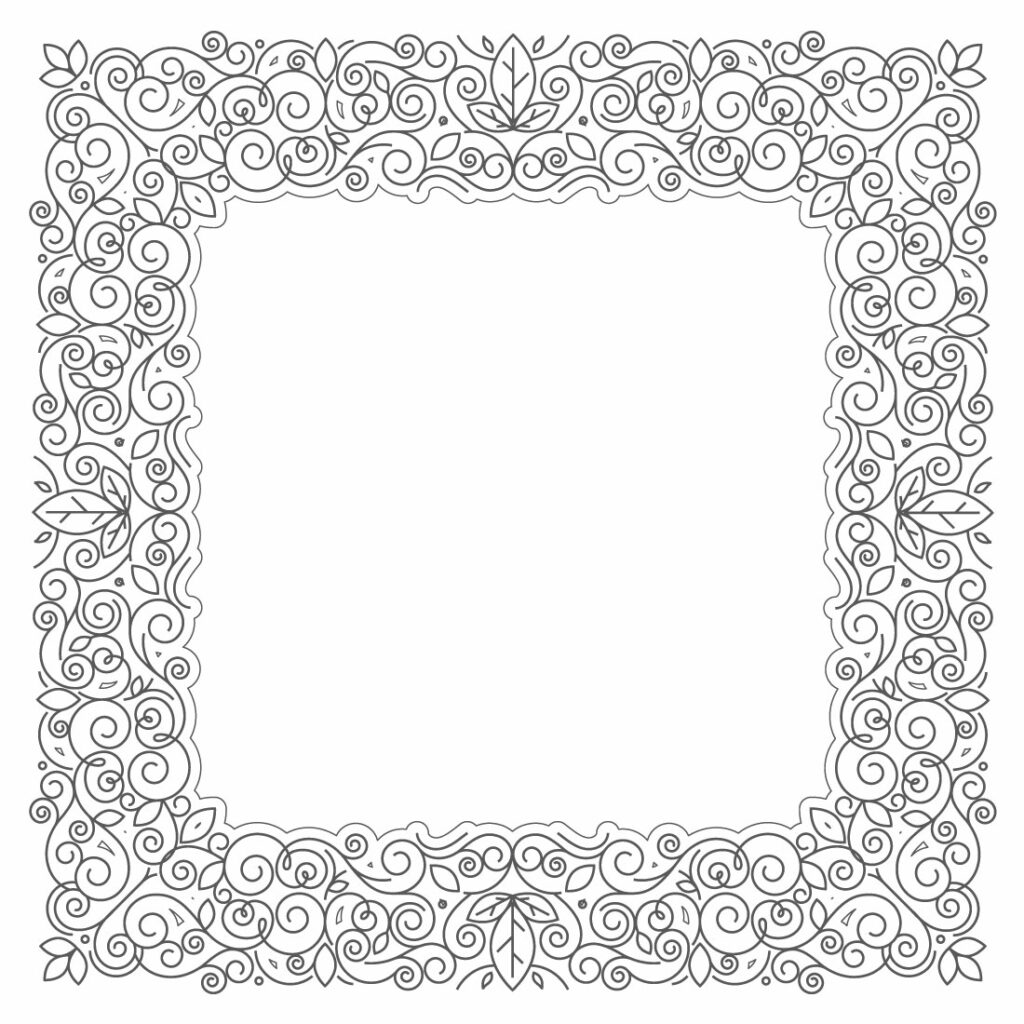 Photo Editor Line Frame Line Frame Creator - MasterBundles