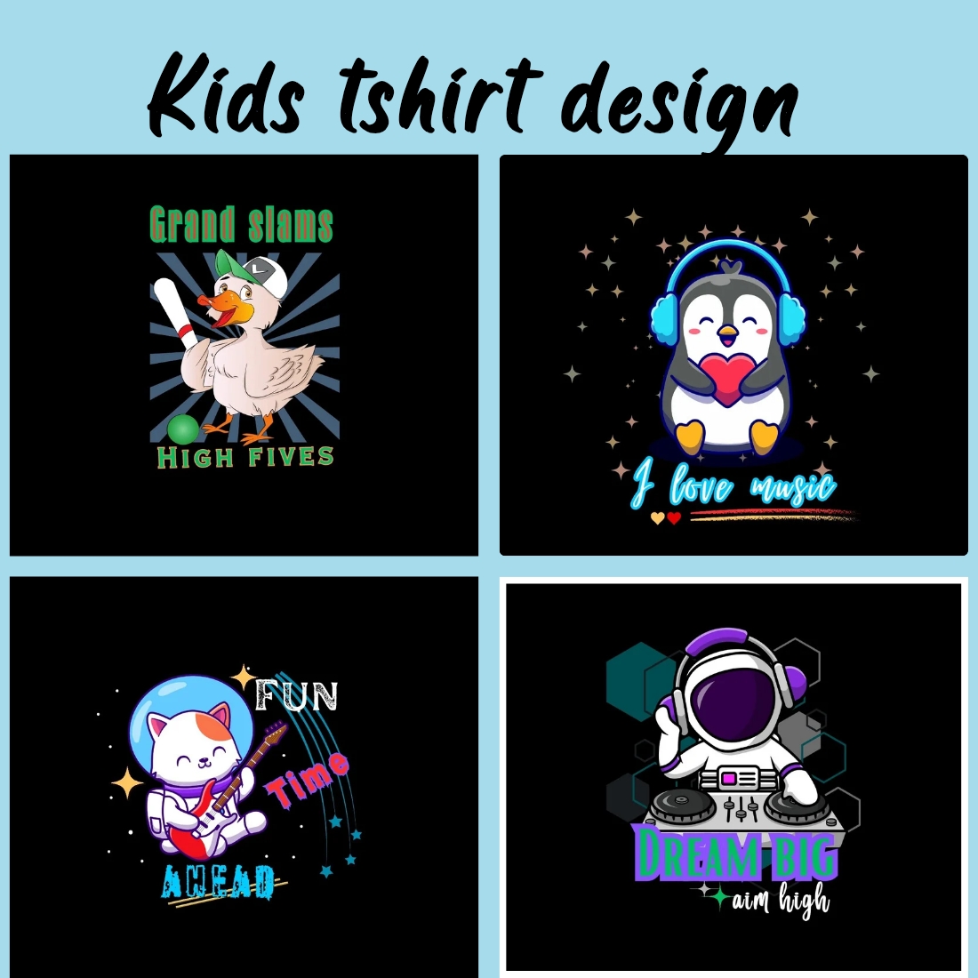 25 kids tshirt design in PNG file preview image.