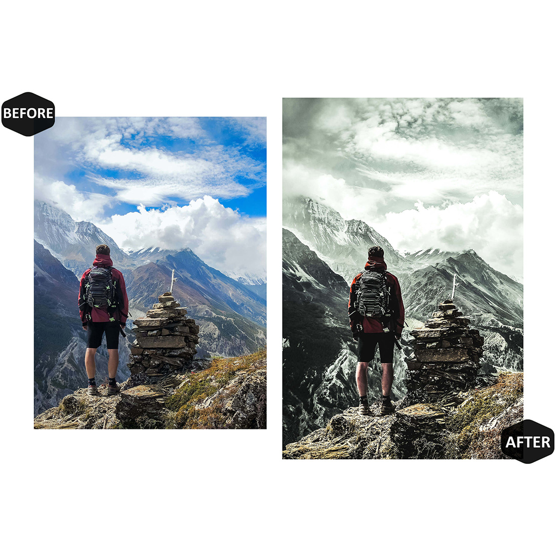 12 Heavenly Journey Lightroom Presets, Fall Mobile Editing, Moody Desktop LR Filter DNG Portrait Instagram Theme, Natural Edit, Blogger CC preview image.