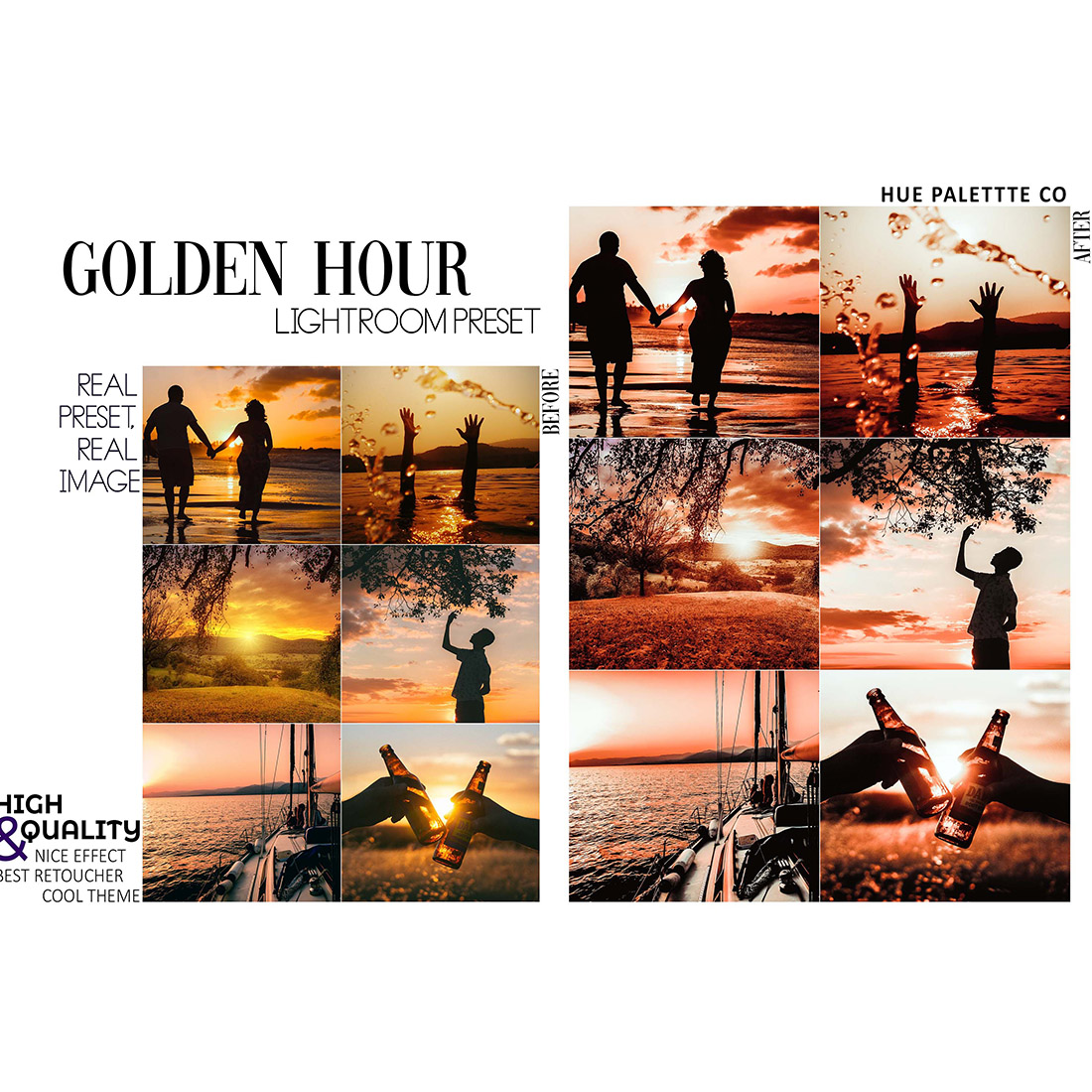 12 Autumn Girl Lightroom Presets, Moody Mobile Preset, Fall Vibrant Desktop LR Lifestyle DNG Instagram Romance Filter Theme Portrait Season preview image.
