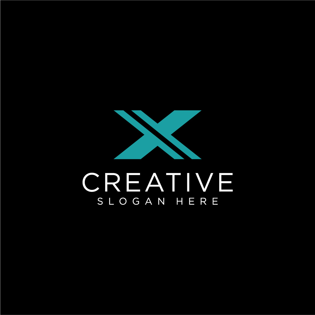 Letter X vector Logo Template Illustration Design preview image.