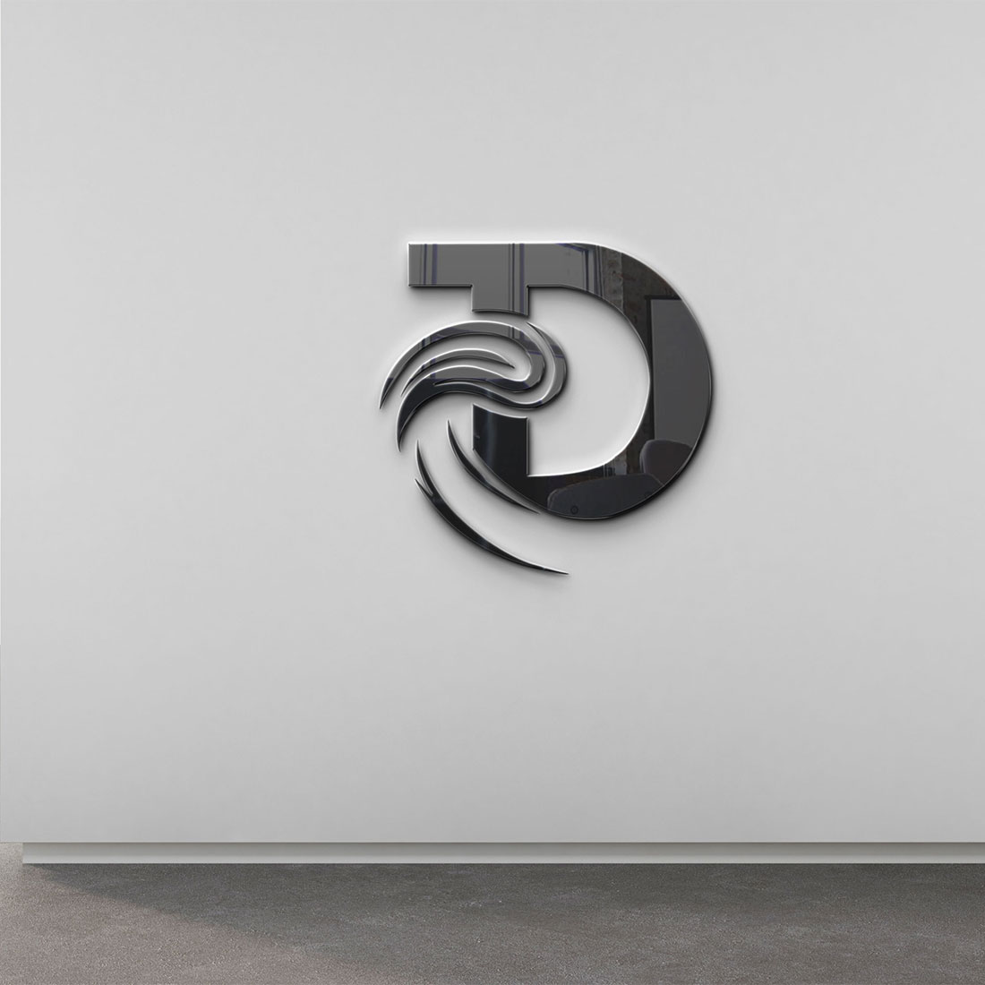 D dynamic Letter Logo cover image.