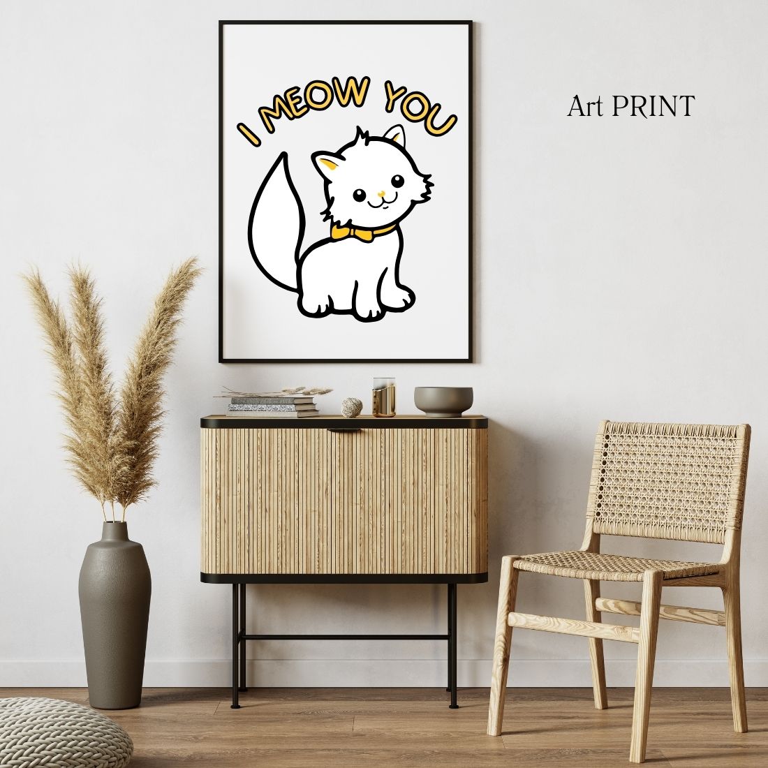 Cute design for cat lovers preview image.