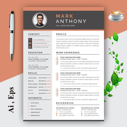 Resume and Cover Letter Layout cover image.