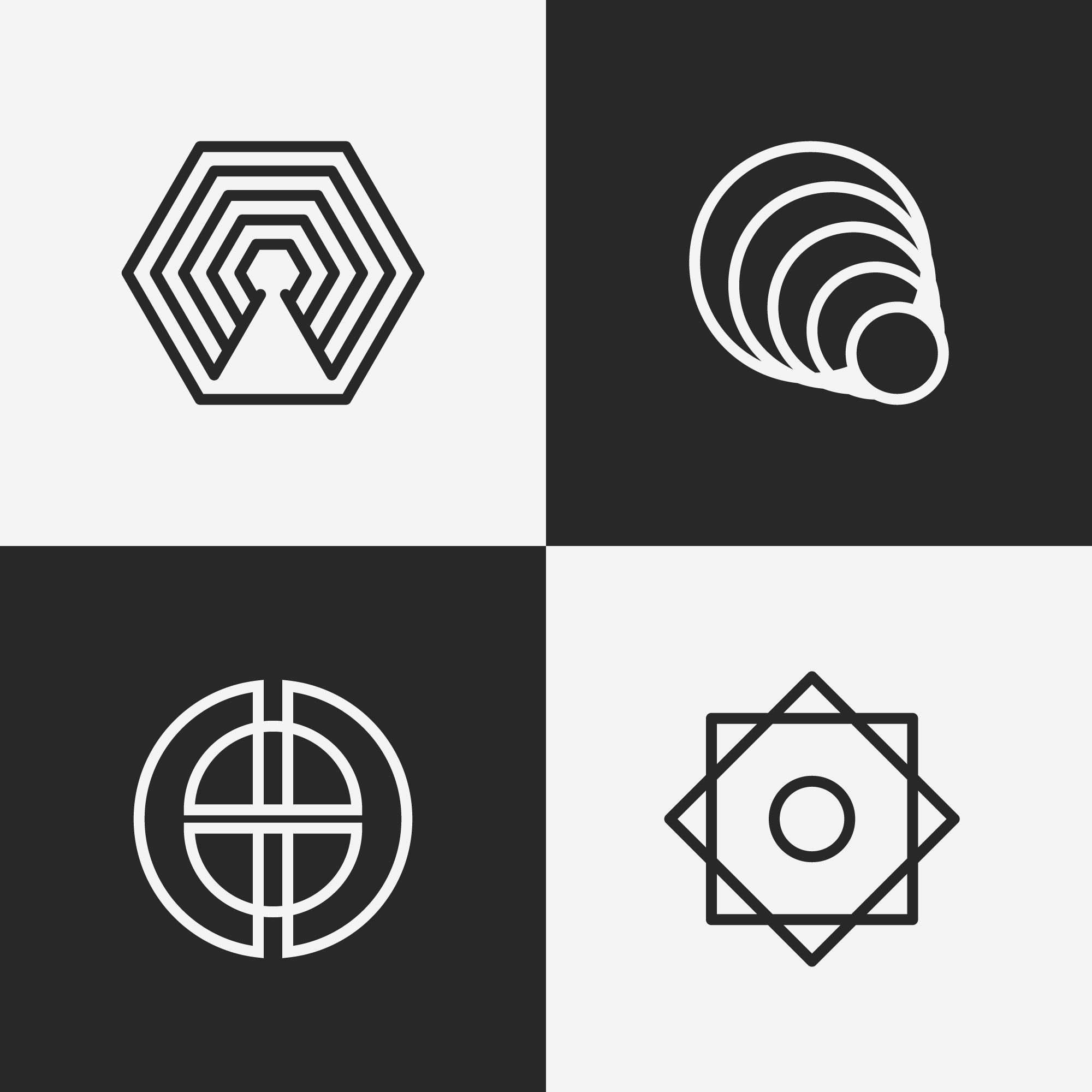 Vector lineal logo collection abstract design preview image.