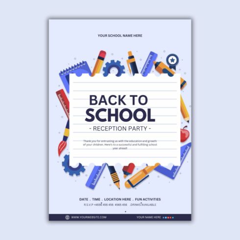 1 Instagram sized Canva Back To School Design Template Bundle – $4 cover image.