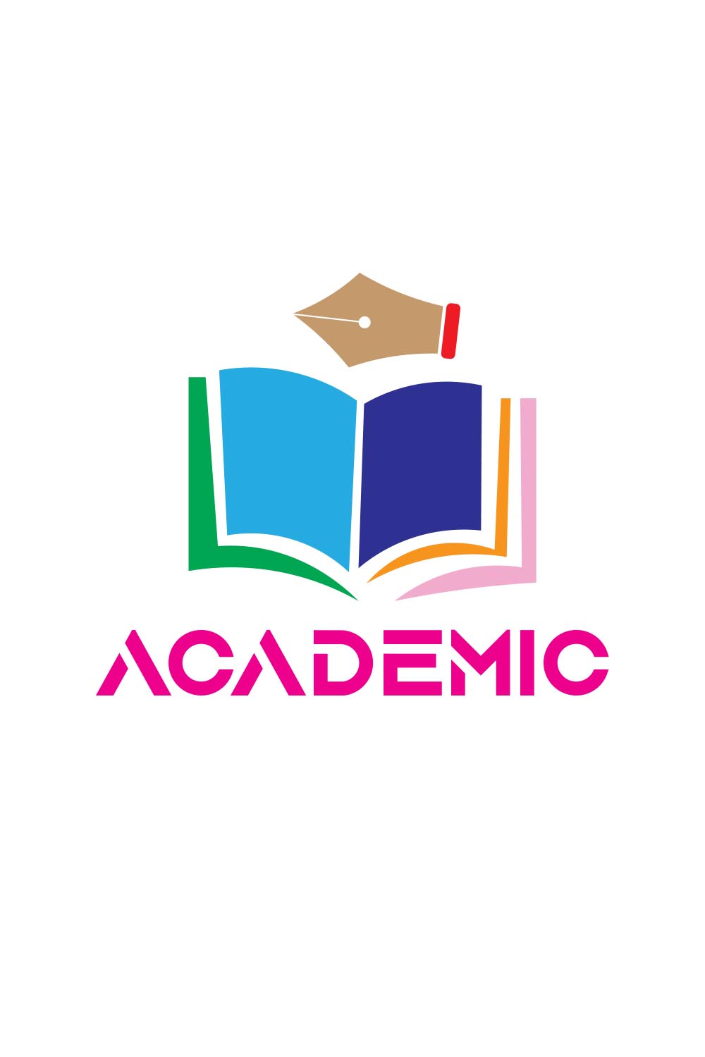 academic minimalist logo 1 299
