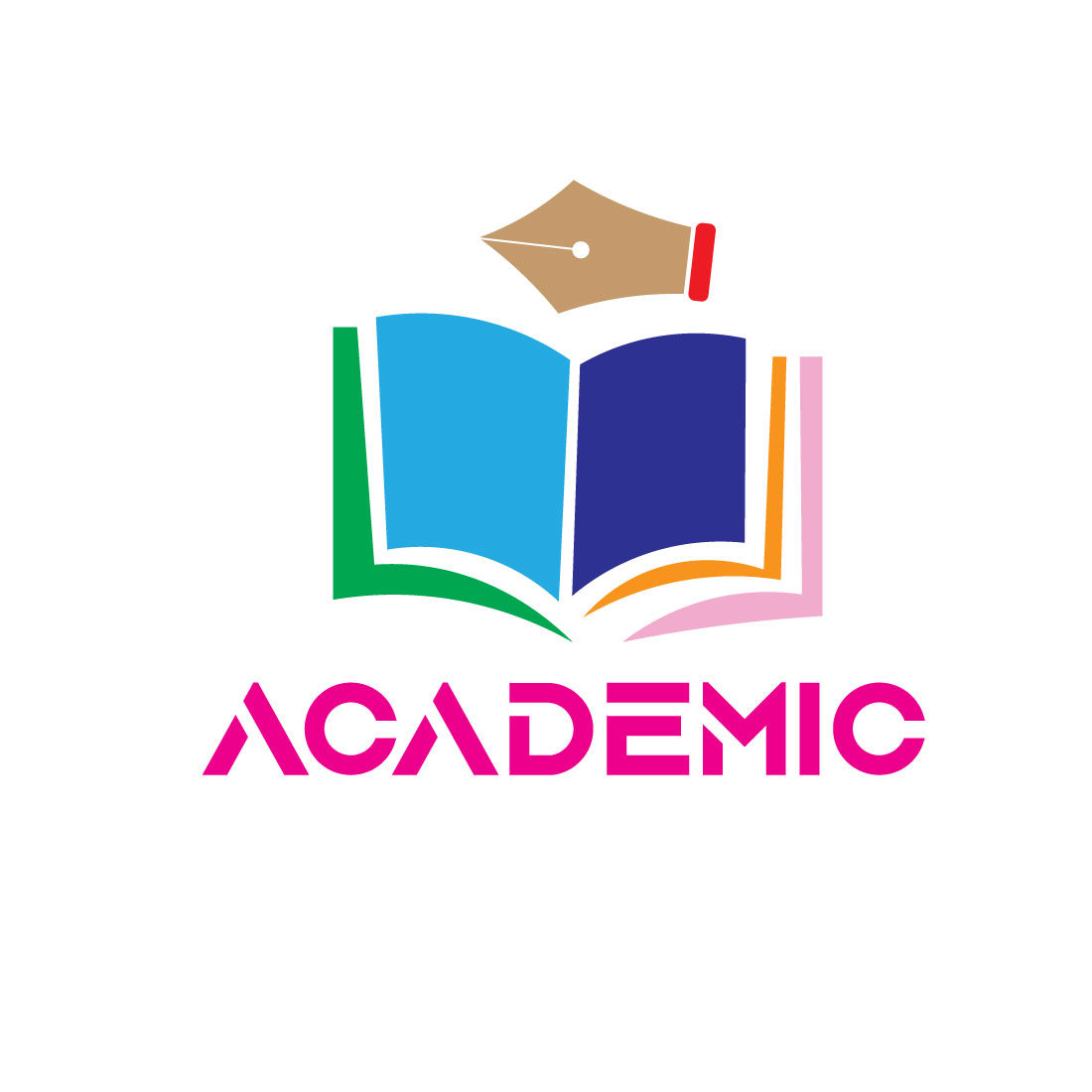 academic-minimalist-logo preview image.