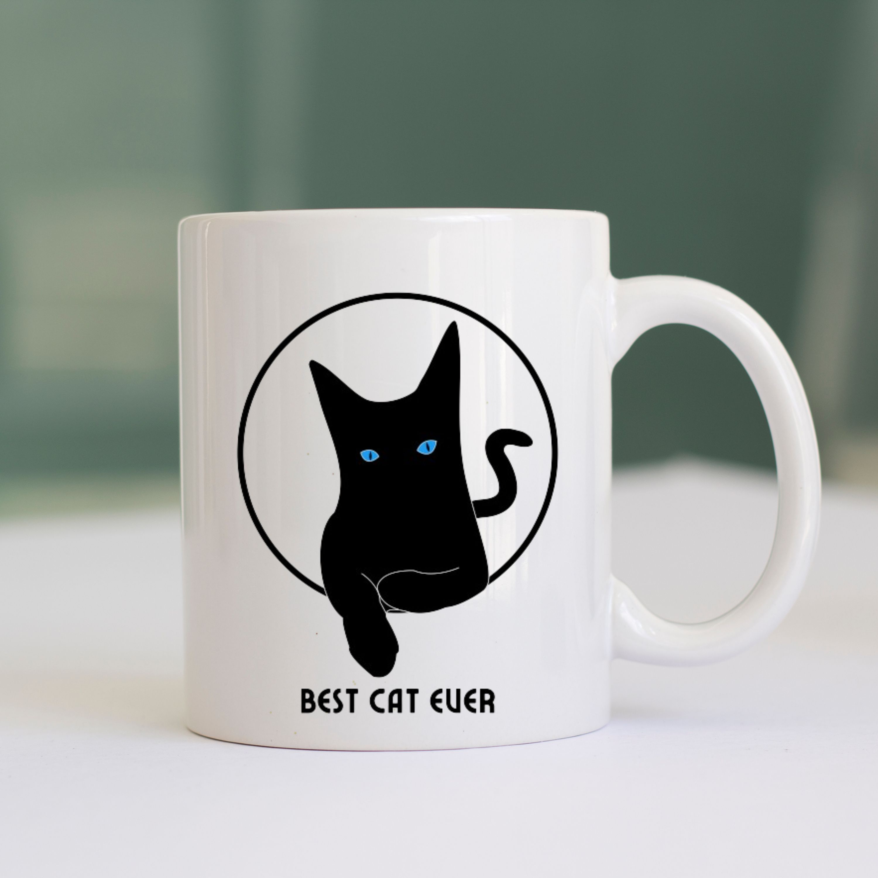 Best cat ever design preview image.