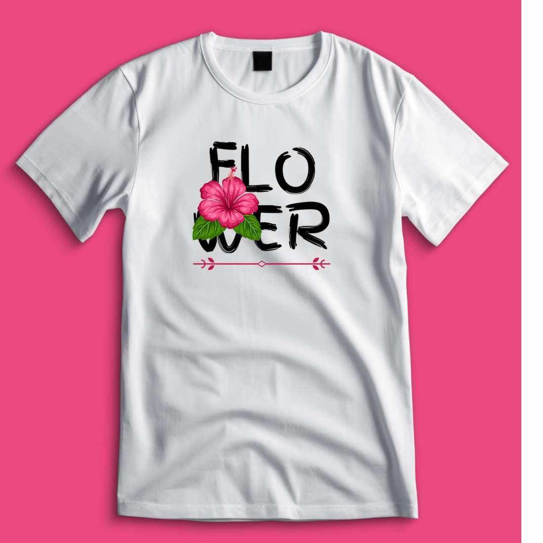 T-shirt, T-shirt design, Flower, Flower T-shirt New design, pinterest preview image.