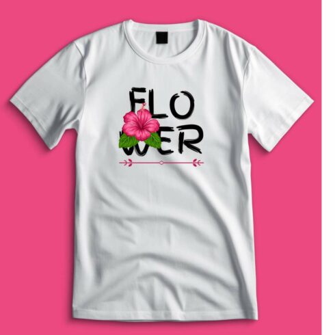 T-shirt, T-shirt design, Flower, Flower T-shirt New design, cover image.