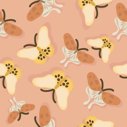 Butterfly Seamless Pattern cover image.