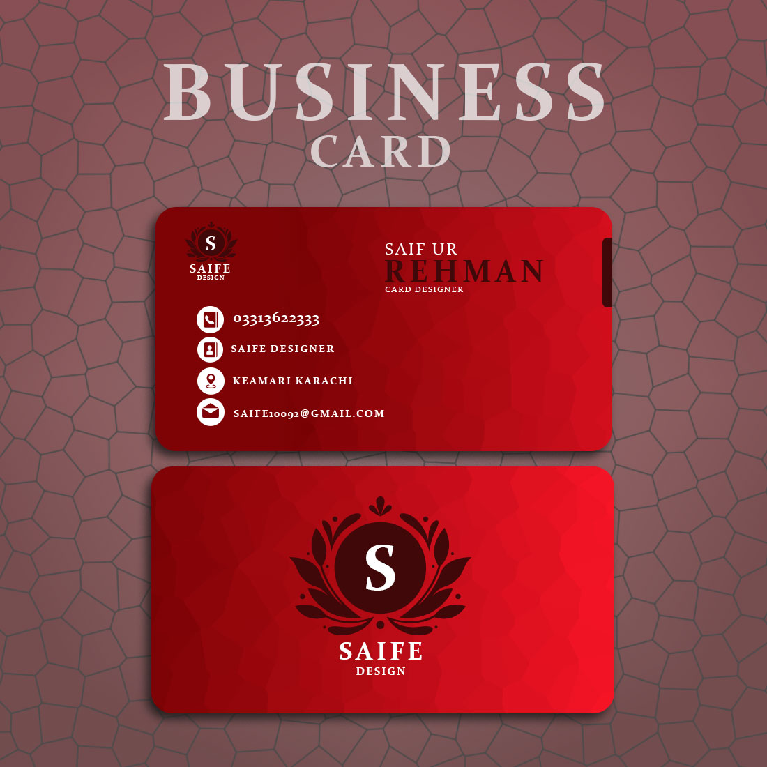 BUSINESS CARD cover image.