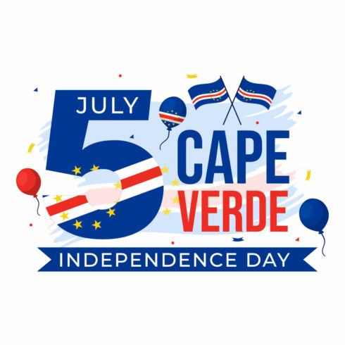 12 Cape Verde Independence Day Illustration cover image.