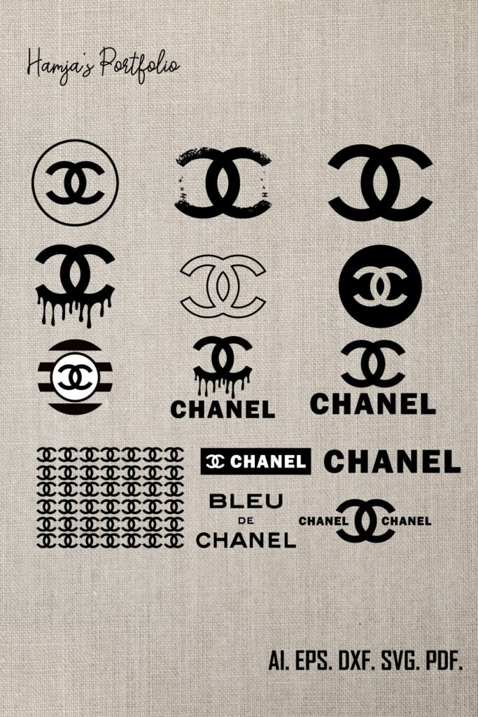 chanel logo svg vector bundle , chanel patten,coco chanel logo svg ...