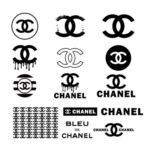 chanel logo svg vector bundle , chanel patten,coco chanel logo svg ...