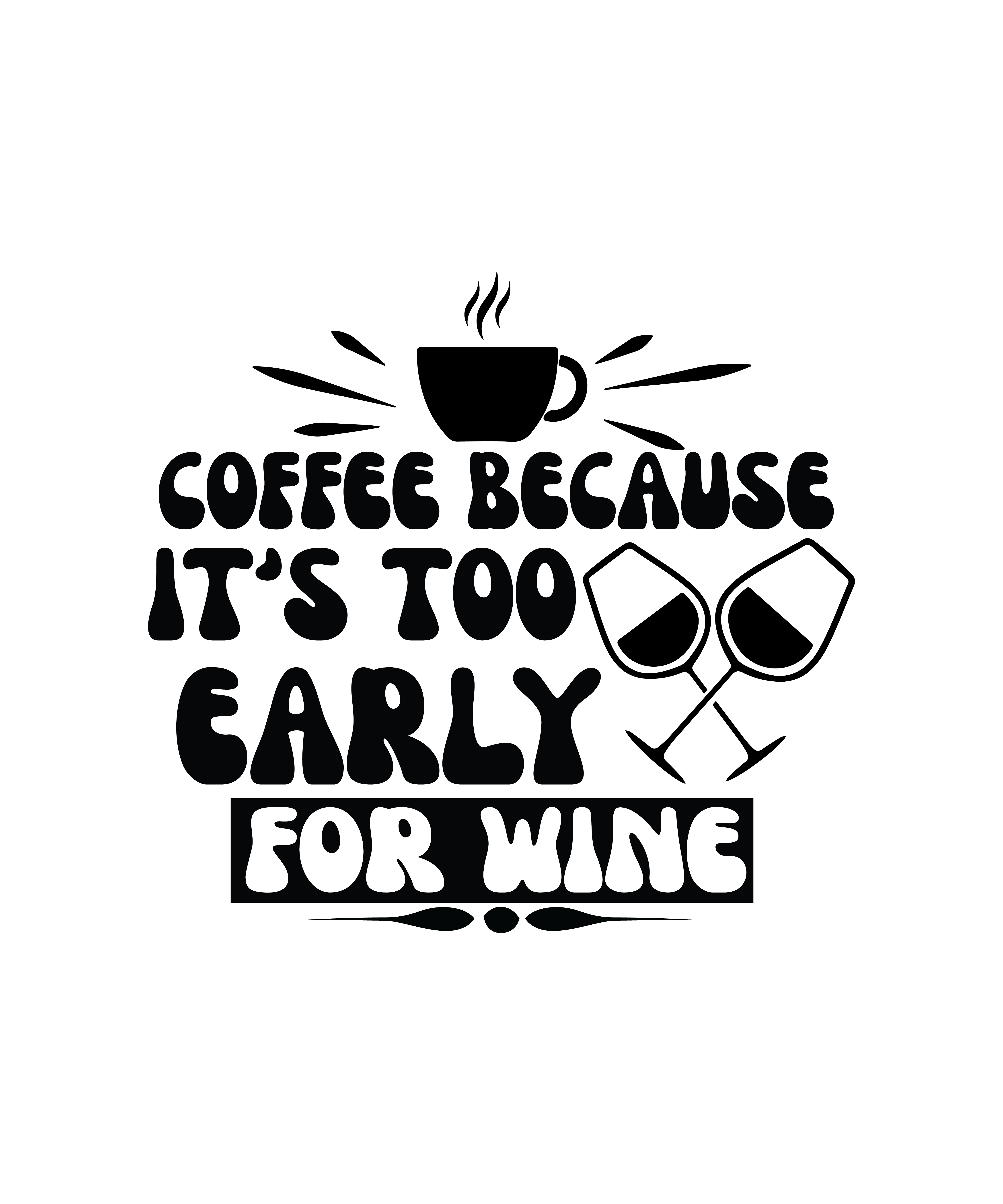 coffee because its too early for wine 444