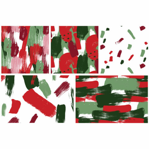 Color Splash Patterns Christmas Edition cover image.