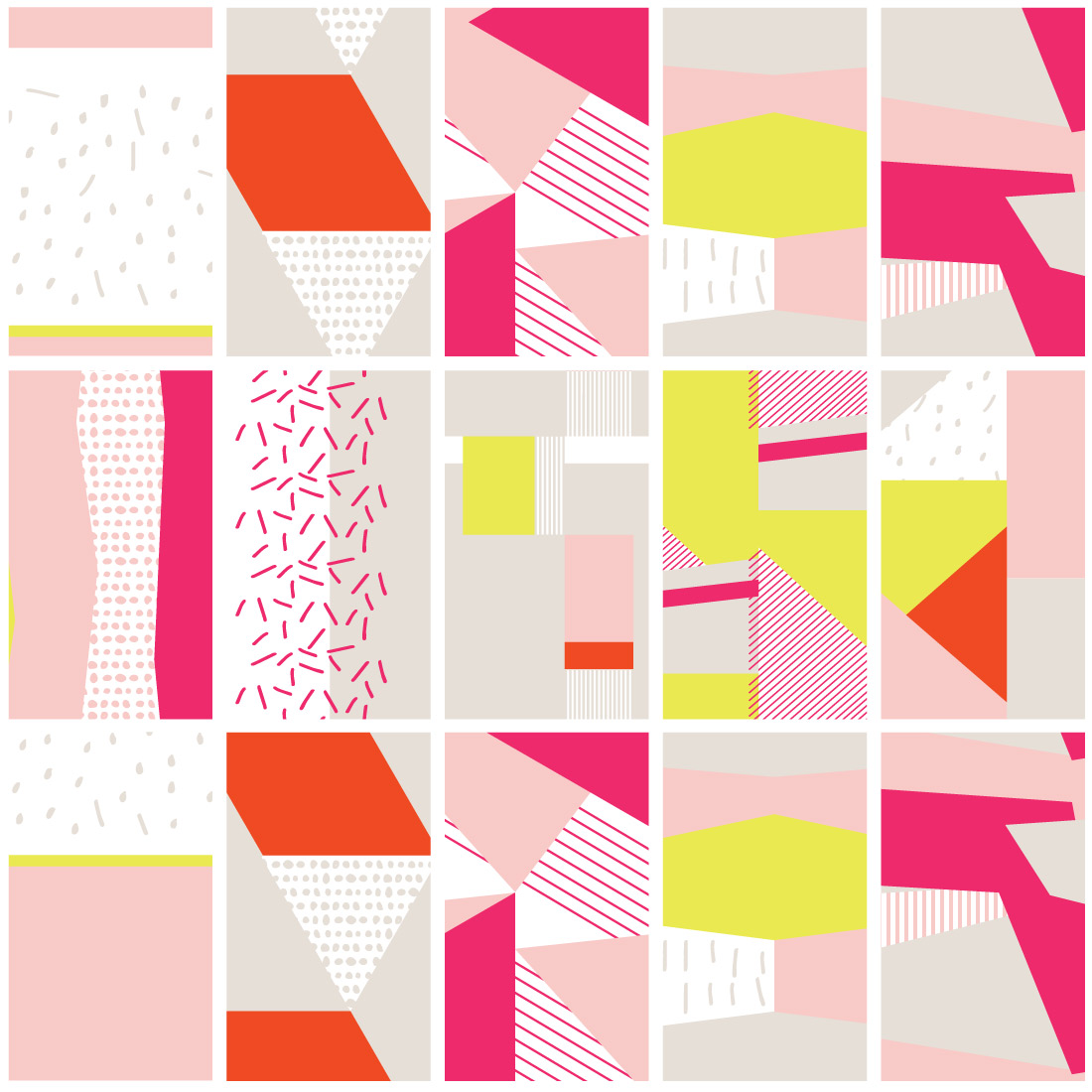 Color Blocking Patterns preview image.