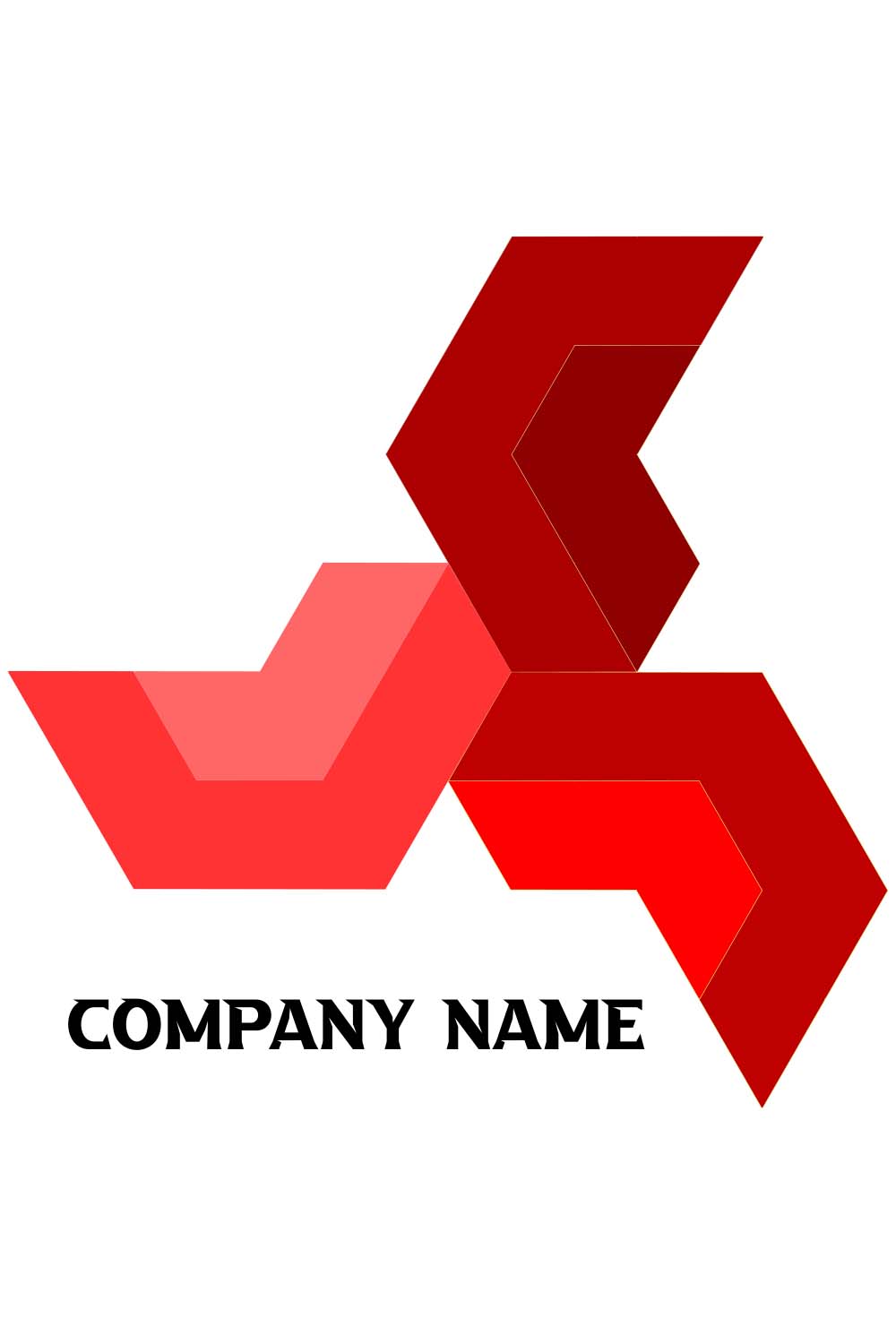 company logo design in illustrator pinterest preview image.