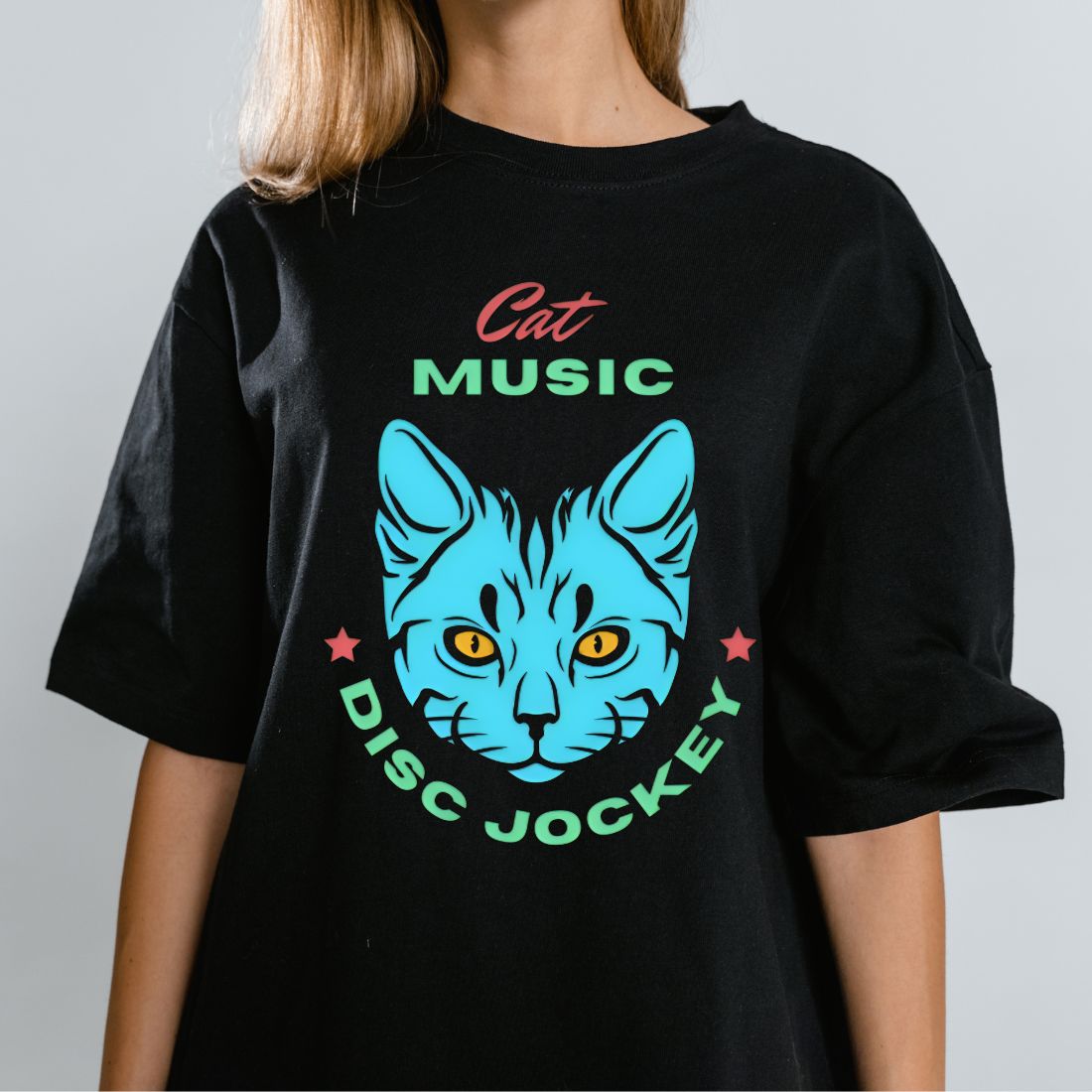 cat music design preview image.