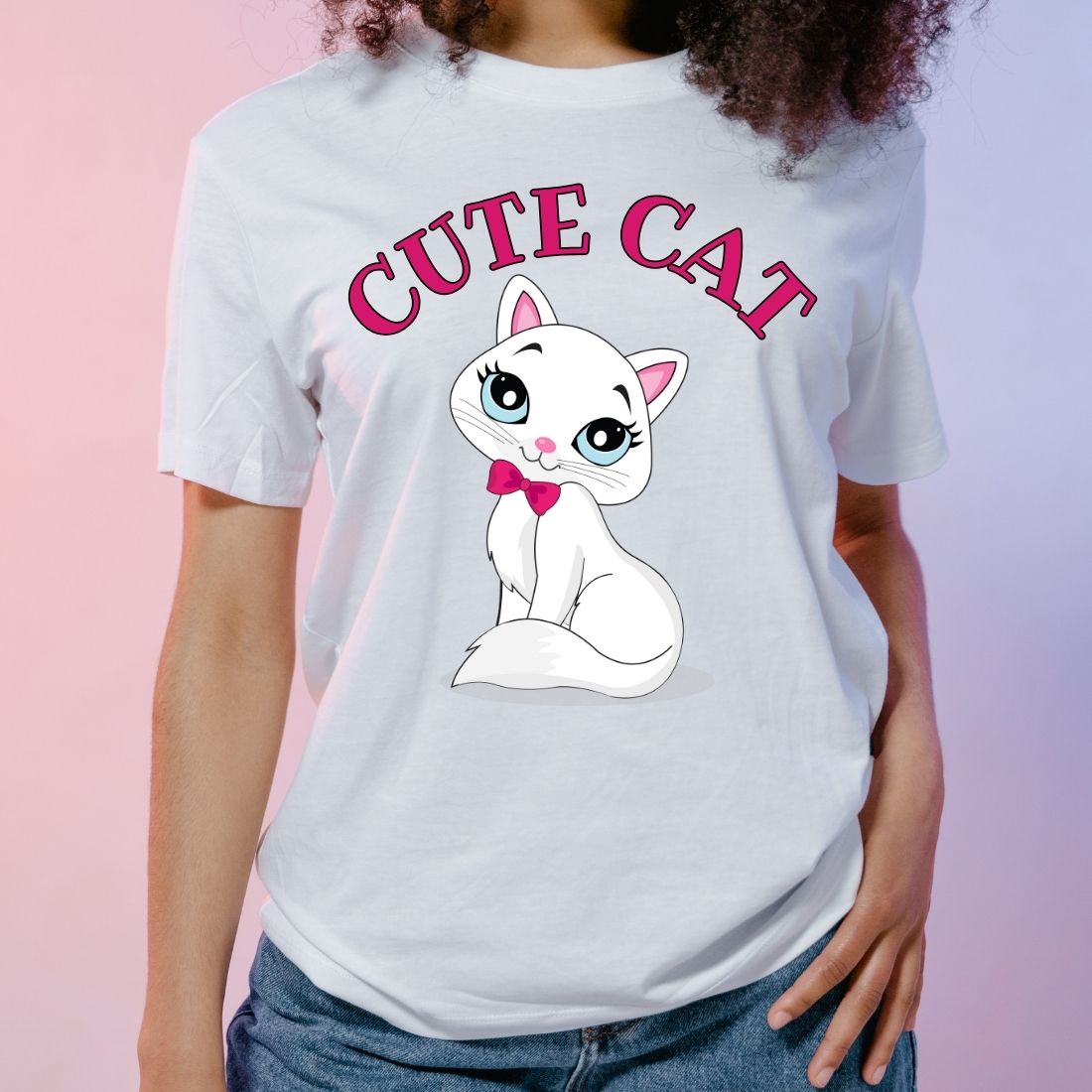 Cute cat design cover image.