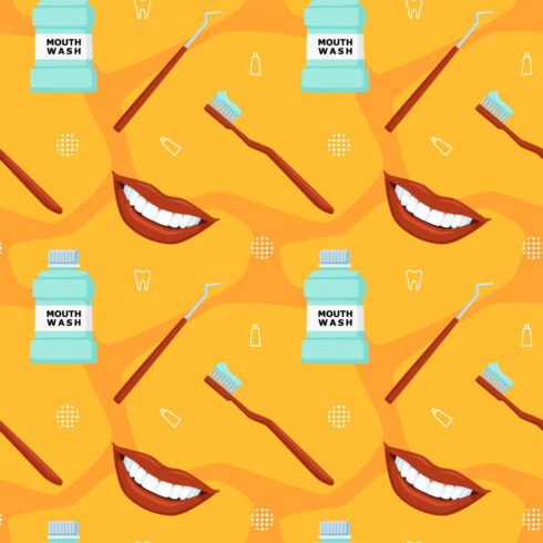 Dental Seamless Pattern cover image.