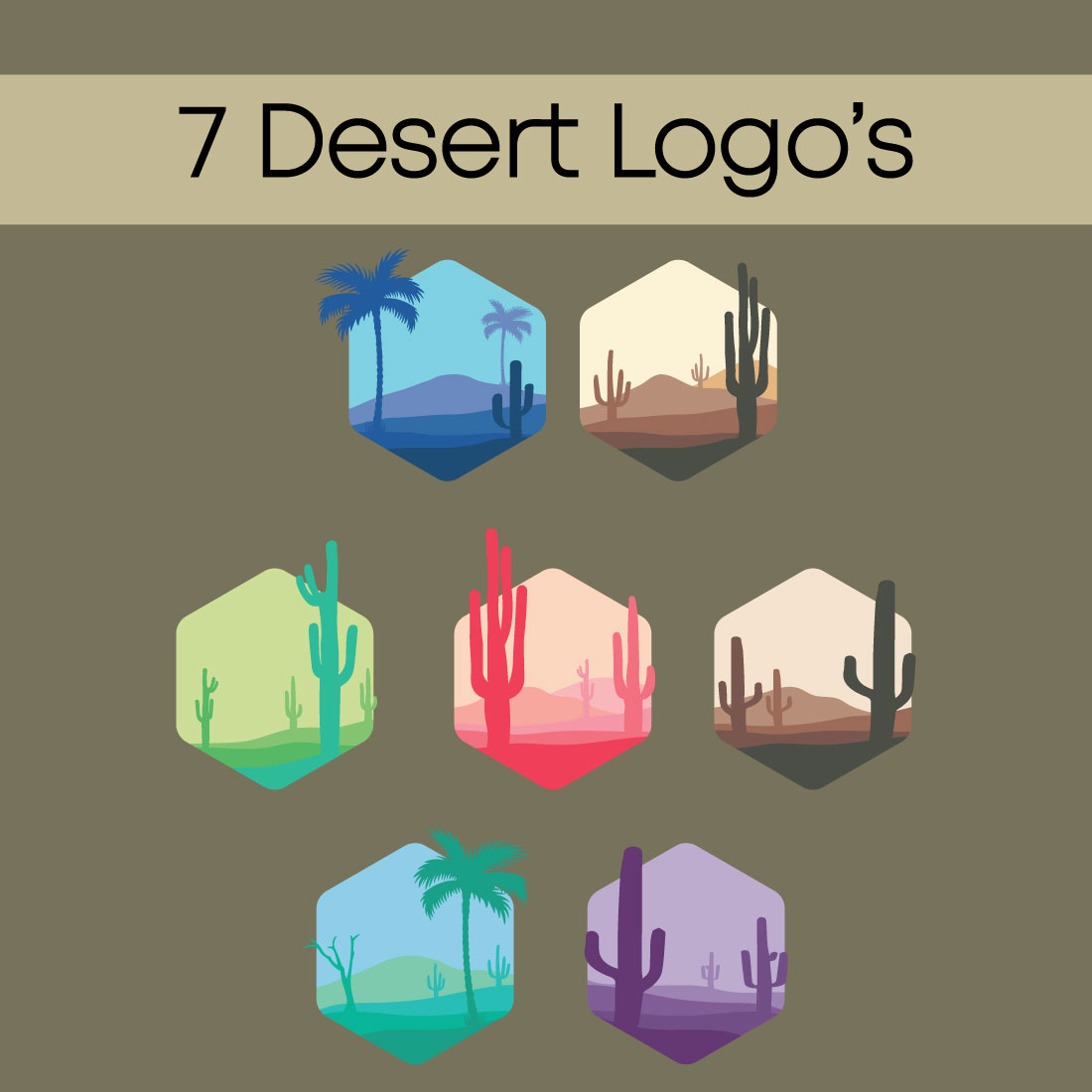 7 Desert Logo's preview image.