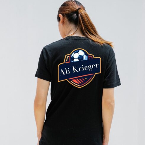 Design for Ali Krieger: The Champion of Women’s Soccer cover image.