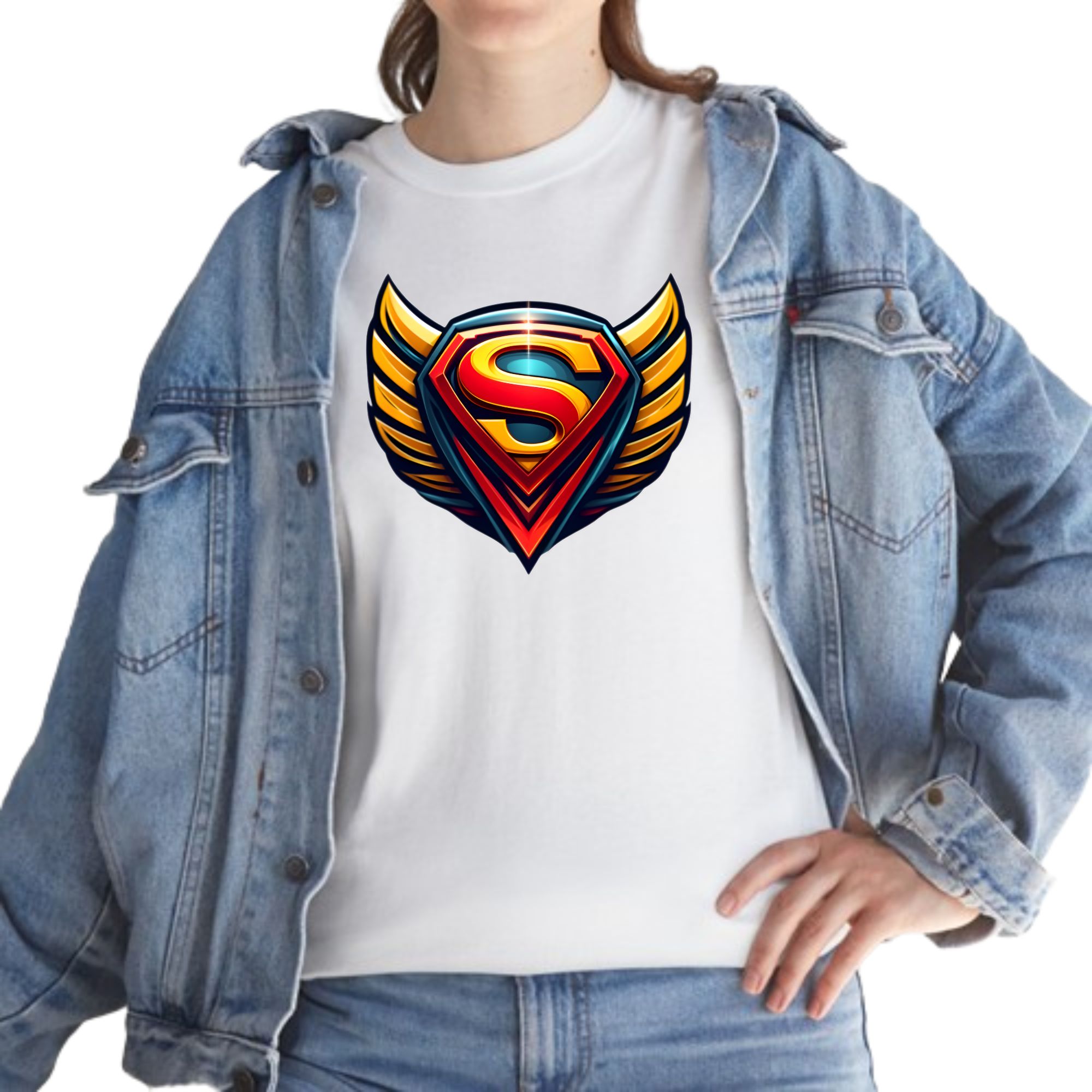 superhero T-shirt cover image.