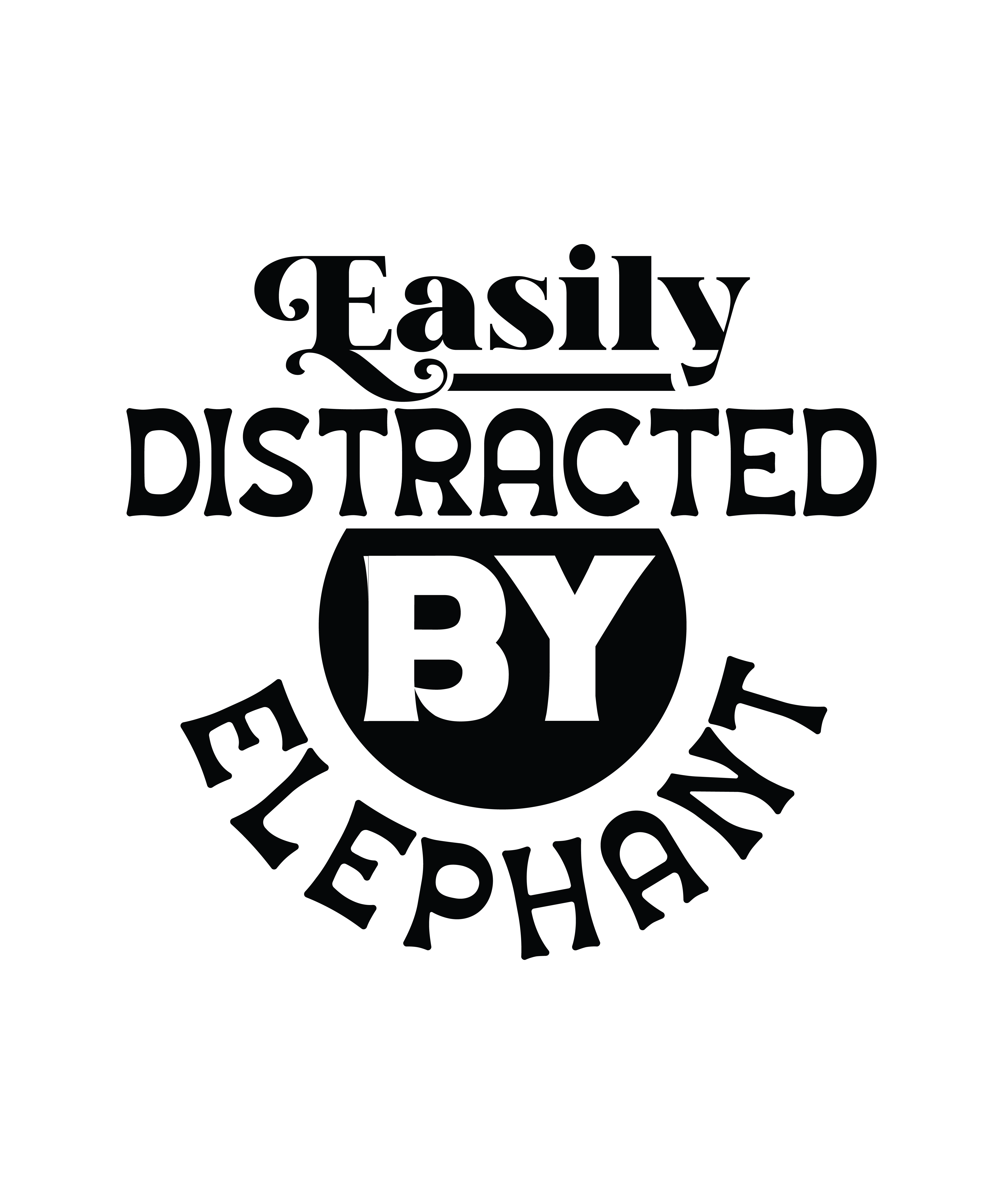 easily distracted by elephant 01 39