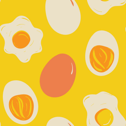 Egg Seamless Pattern cover image.