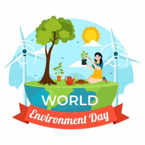 12 World Environment Day Illustration cover image.
