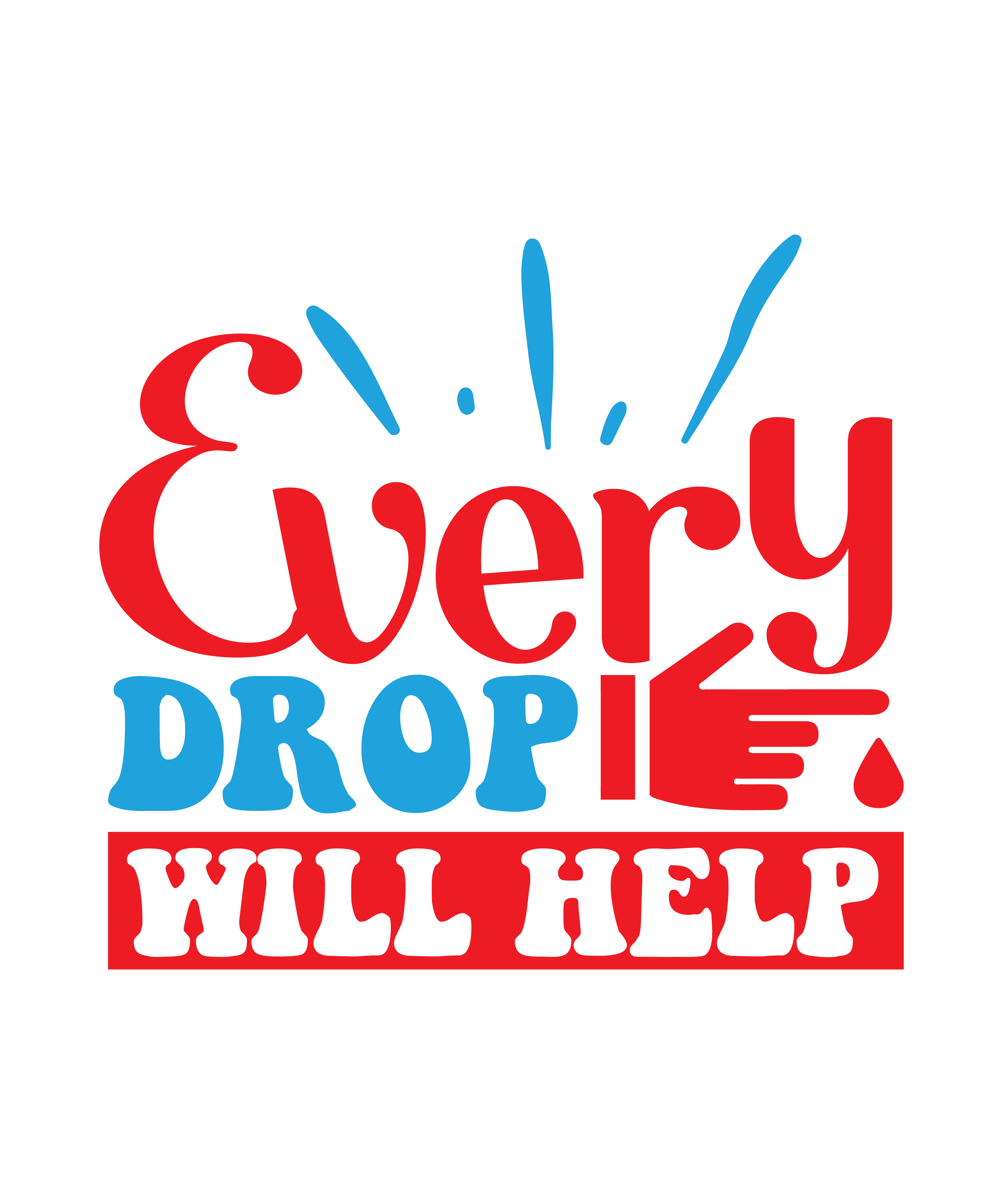 every drop will help 01 257