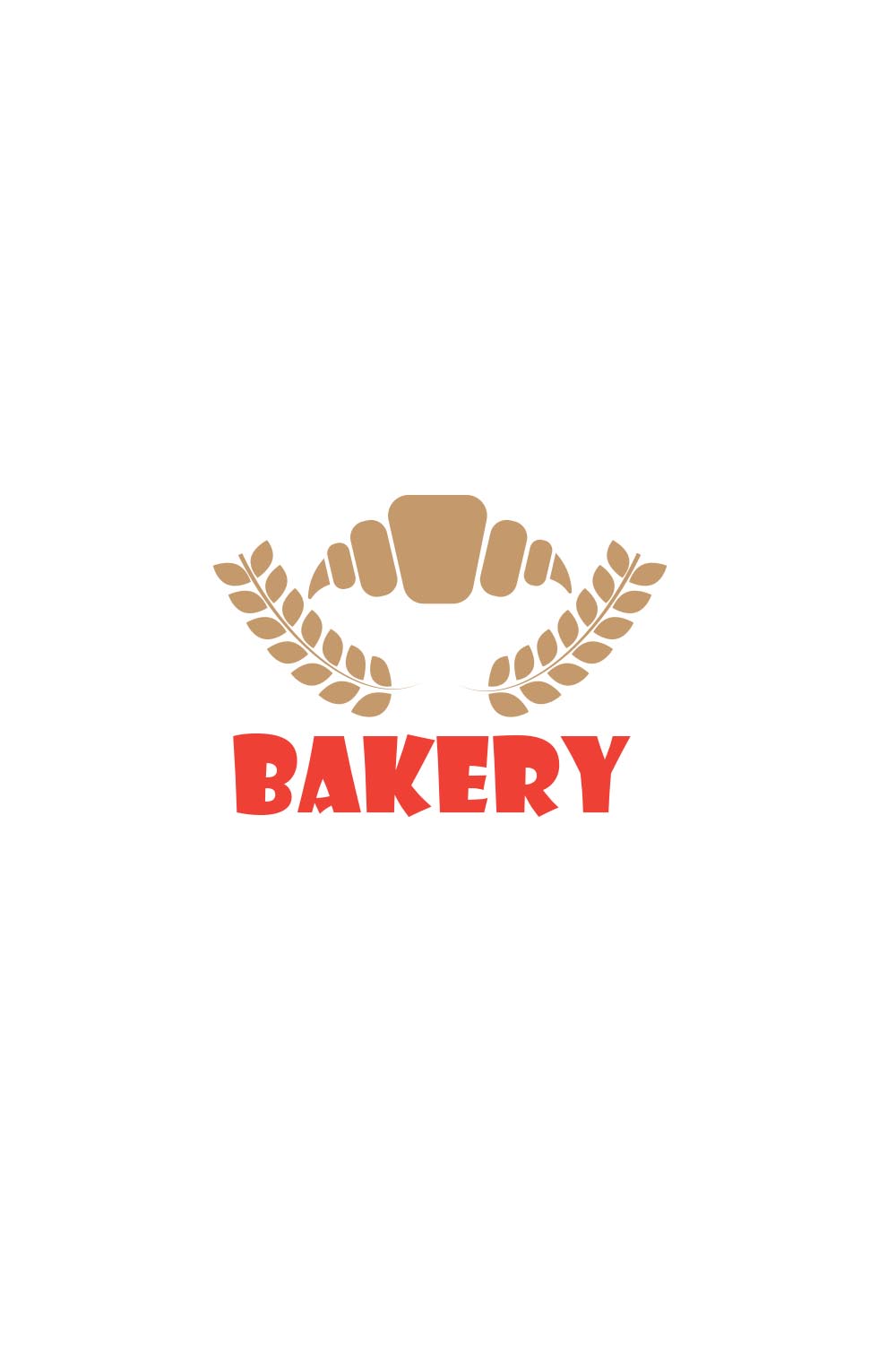 bakery brand logo pinterest preview image.