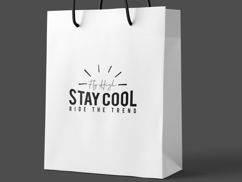 fly high stay cool ride the trend bag design 873