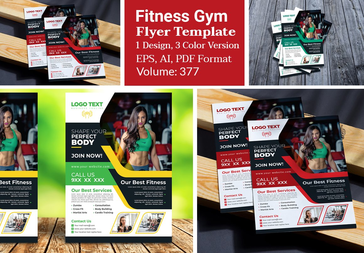 flyer templates cover 377 687