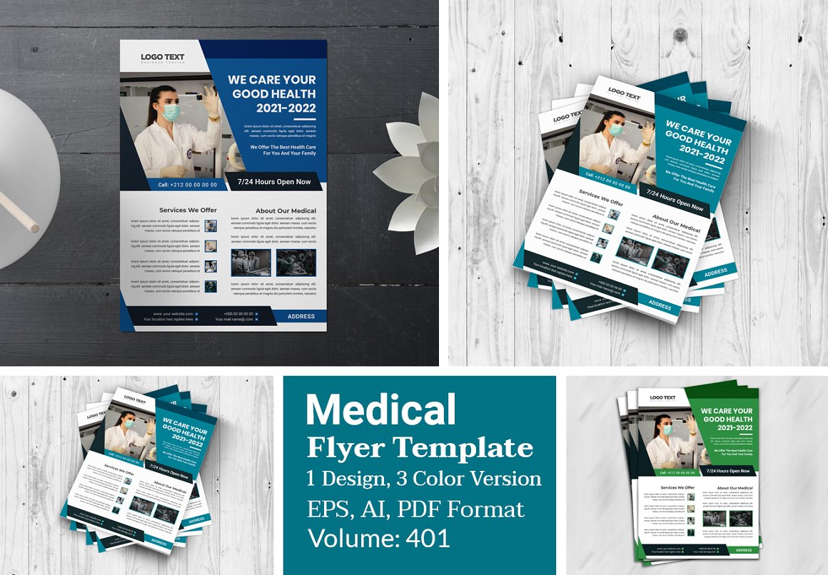flyer templates cover 401 375