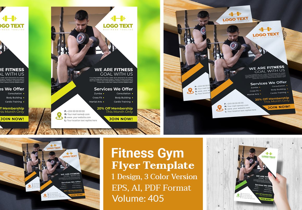flyer templates cover 405 830