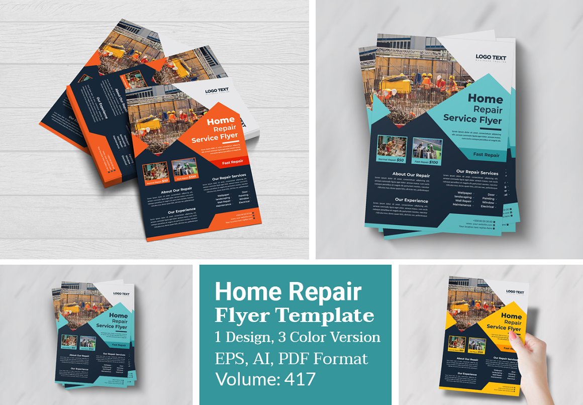 flyer templates cover 417 928