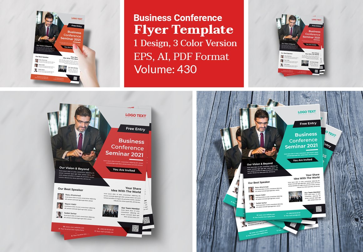 flyer templates cover 430 280